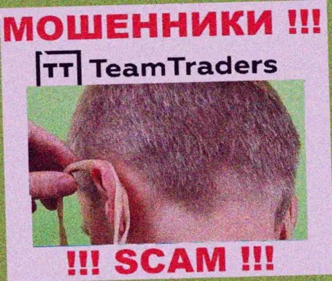 С конторой Team Traders не сумеете заработать, затянут в свою компанию и сольют подчистую