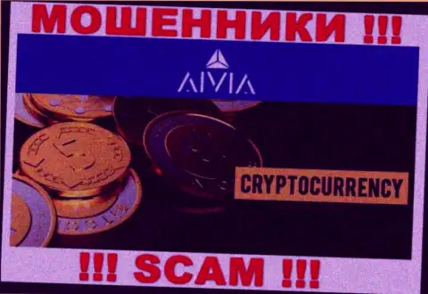 Aivia, прокручивая свои делишки в сфере - Crypto trading, дурачат своих доверчивых клиентов