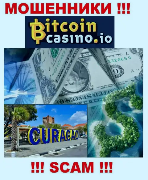 Bitcoin Casino свободно обманывают, поскольку расположены на территории - Кюрасао