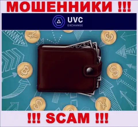 Крипто кошелек - конкретно в данном направлении предоставляют услуги воры UVC Exchange