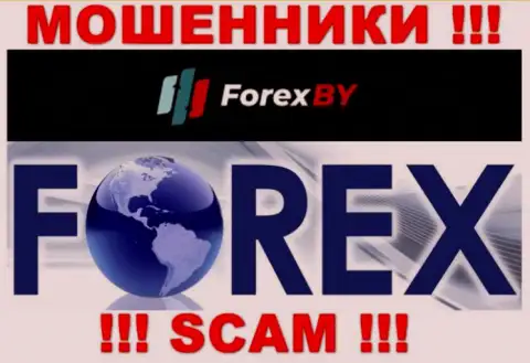Будьте осторожны, род деятельности ForexBY, Forex - это разводняк !!!