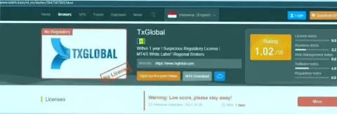 Обзорная статья о противозаконных проделках лохотронщиков TXGlobal Com, будьте очень бдительны !!! ОБМАН !!!