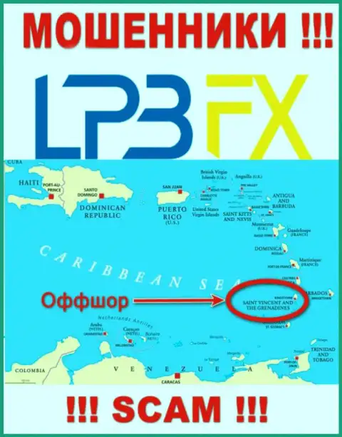 LPBFX беспрепятственно обувают, потому что находятся на территории - Saint Vincent and the Grenadines