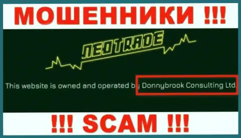 Владельцами NeoTrade Pro оказалась компания - Donnybrook Consulting Ltd