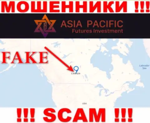 AsiaPacific - это МОШЕННИКИ !!! Оффшорный адрес регистрации фальшивый