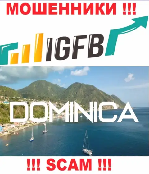 На портале ИГЭФБ написано, что они расположились в офшоре на территории Dominica