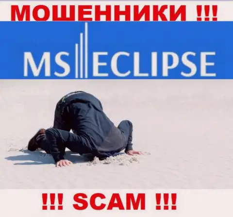 С MS Eclipse весьма опасно работать, ведь у организации нет лицензии на осуществление деятельности и регулирующего органа