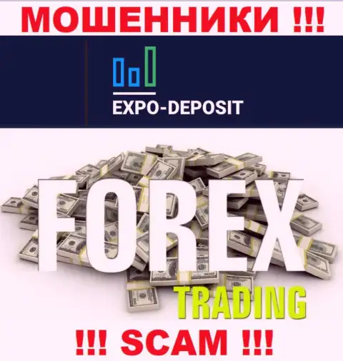 Forex - это сфера деятельности преступно действующей организации Expo Depo