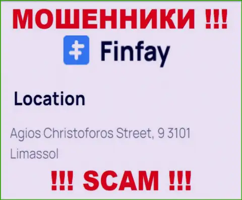Офшорный официальный адрес Фин Фай - Agios Christoforos Street, 9 3101 Limassol, Cyprus