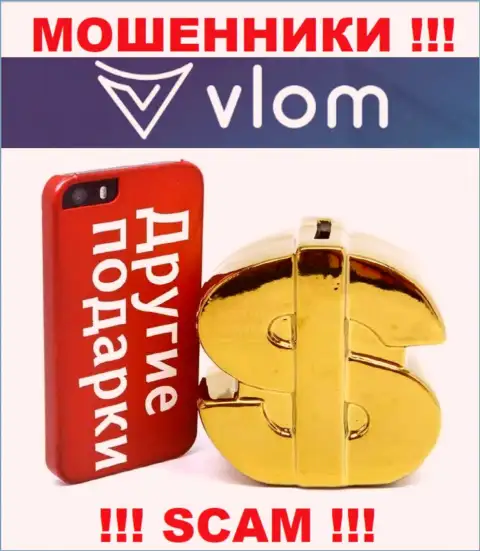 Будьте крайне бдительны, в брокерской организации Vlom Com крадут и первоначальный депозит и дополнительные налоги